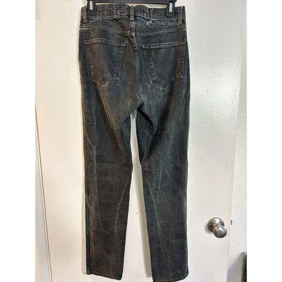 Revolve Revice Two Toned Color Block Straight Leg Jeans - Picture 2 of 5